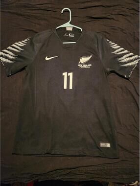 New Zealand 2018/2019 Rojas Rare Away Football Soccer Jersey Size M